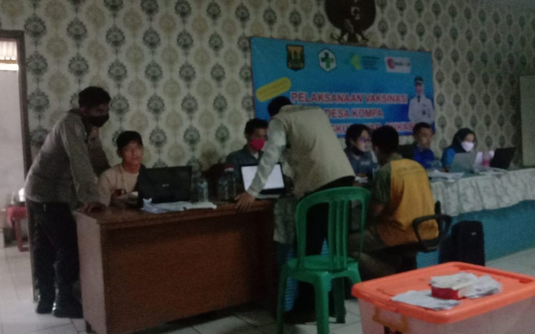 Gebyar Vaksin Desa Kompa
