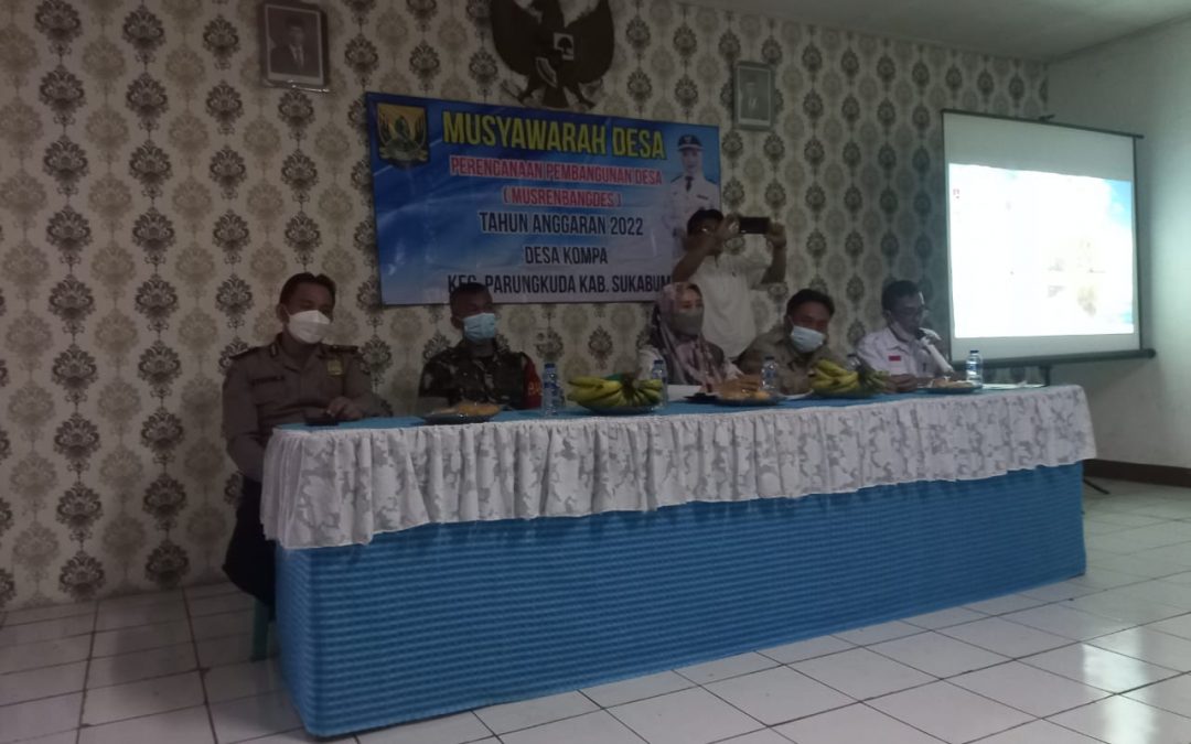 Rapat Musyawarah Perencanaan pembangunan 2022